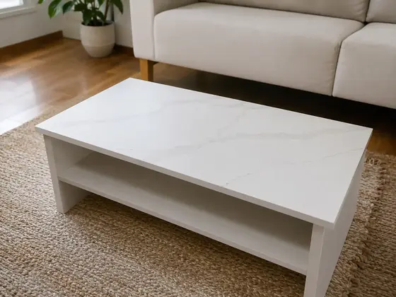 Trabajo realizado en Purastone Calacatta Gold — obra de Granimar, marmolería en Lanús y Hudson