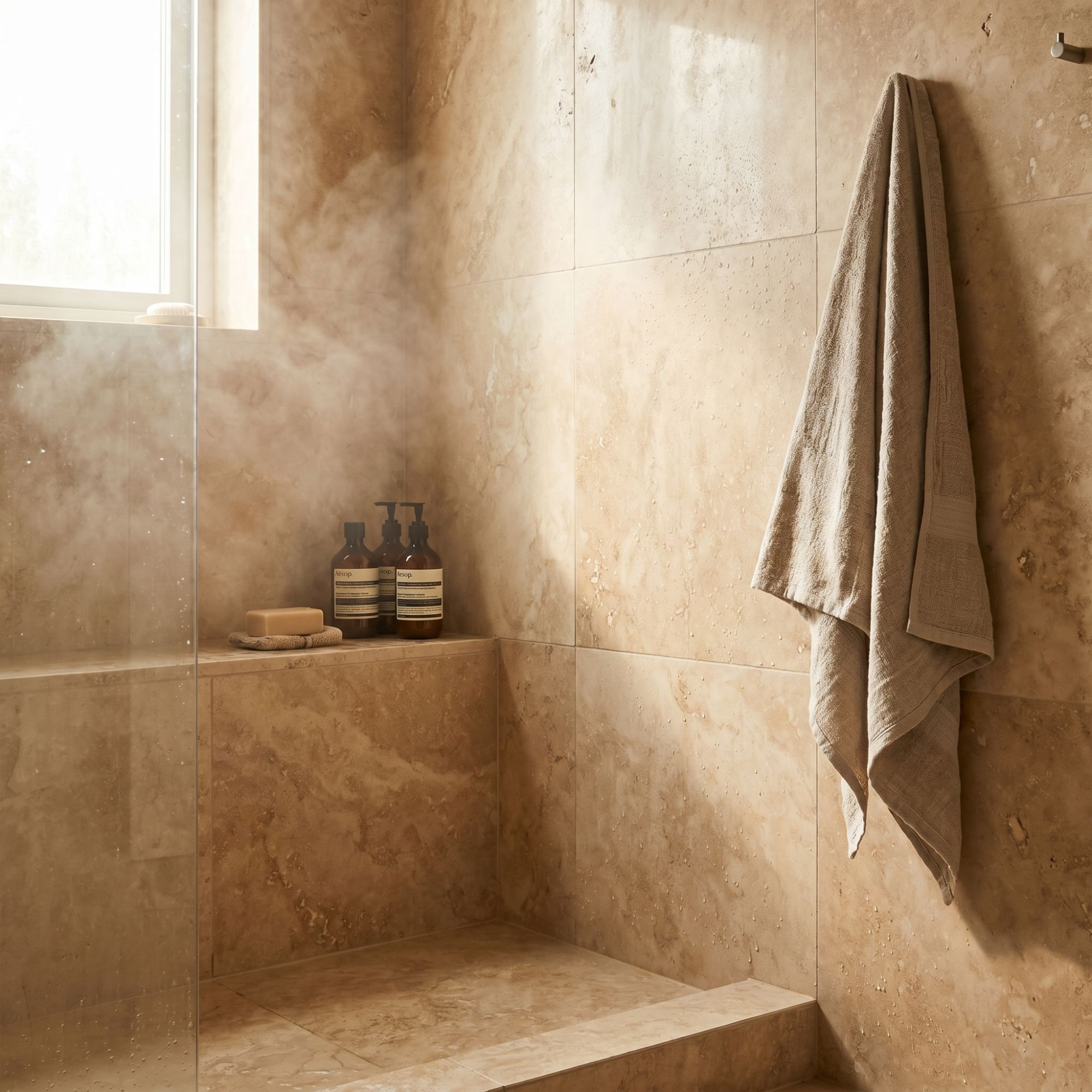Travertino Baño — Granimar Mármoles y Granitos